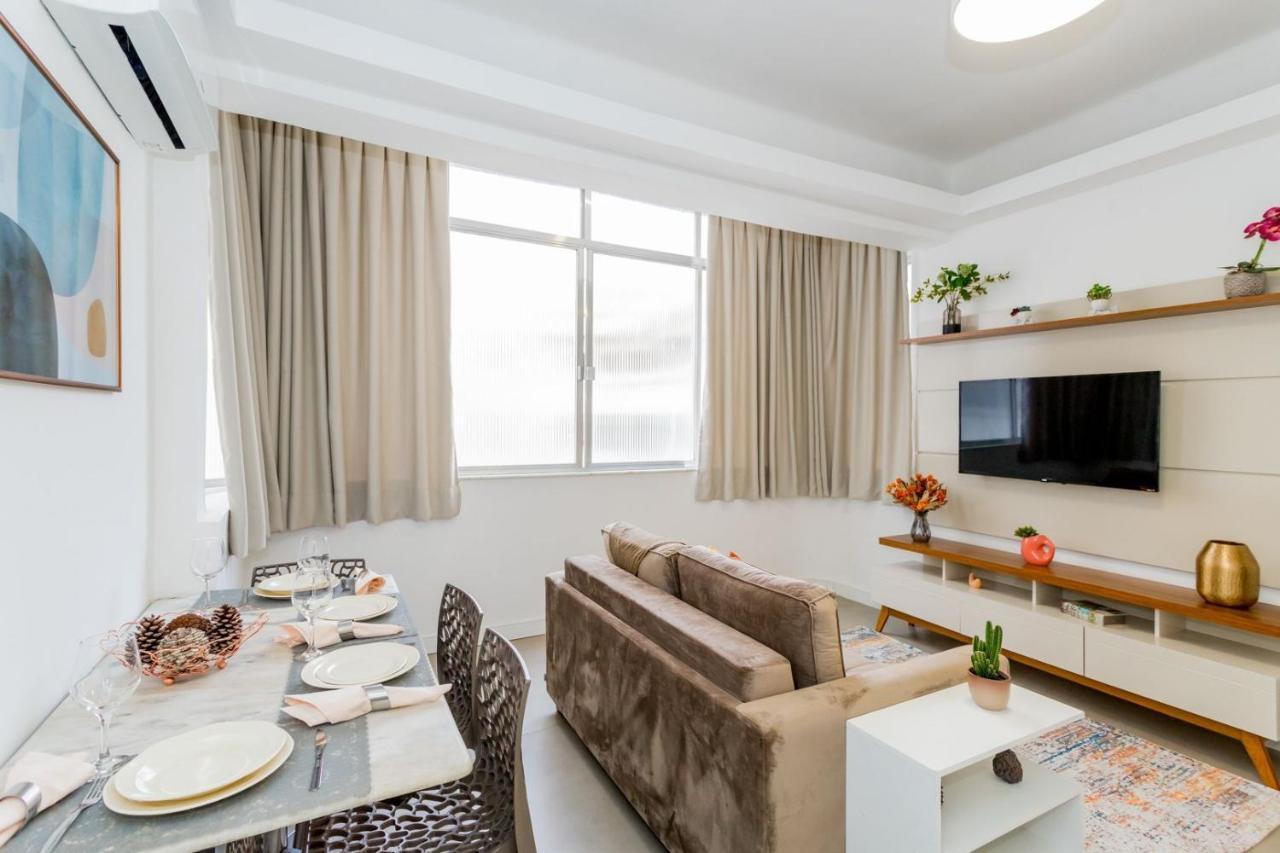 Relax Em Copacabana, Quarto E Sala, 150 Mt Da Praia, Cozinha, Maq De Lavar Roupa E Ar Rio de Janeiro Dış mekan fotoğraf