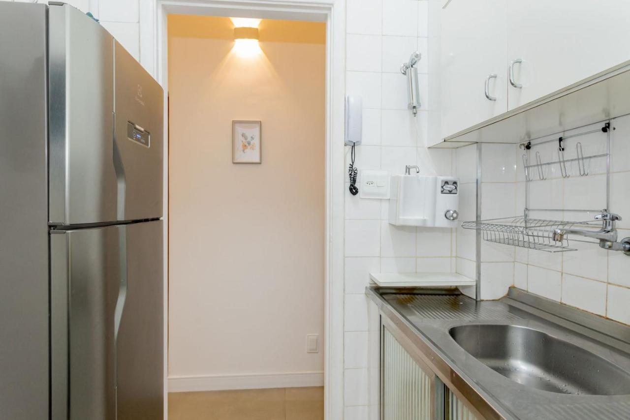 Relax Em Copacabana, Quarto E Sala, 150 Mt Da Praia, Cozinha, Maq De Lavar Roupa E Ar Rio de Janeiro Dış mekan fotoğraf